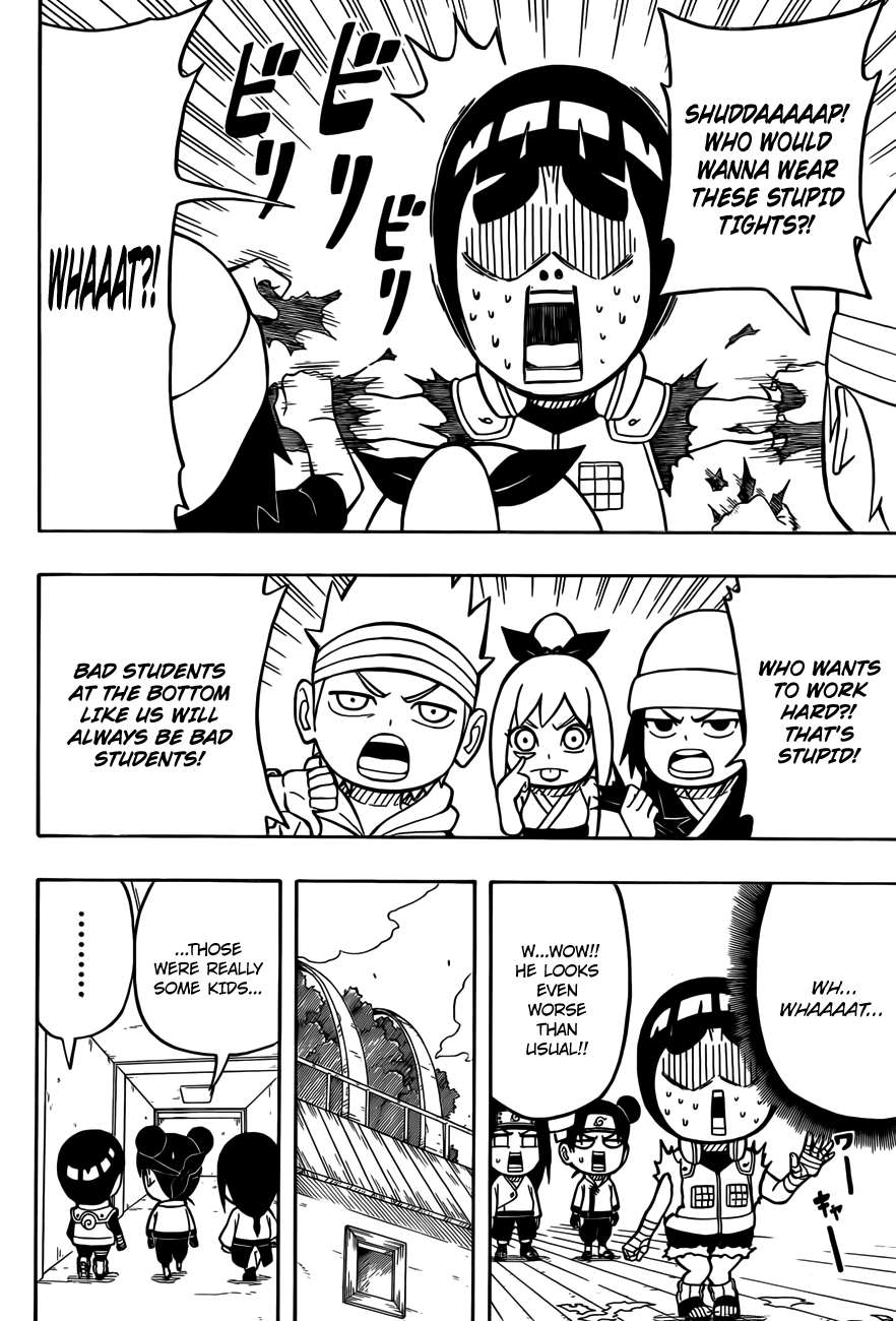 Rock Lee no Seishun Full-Power Ninden Chapter 10.5 page 6 - Chapter 10.5: Omake