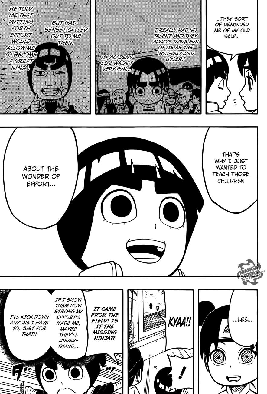 Rock Lee no Seishun Full-Power Ninden Chapter 10.5 page 7 - Chapter 10.5: Omake