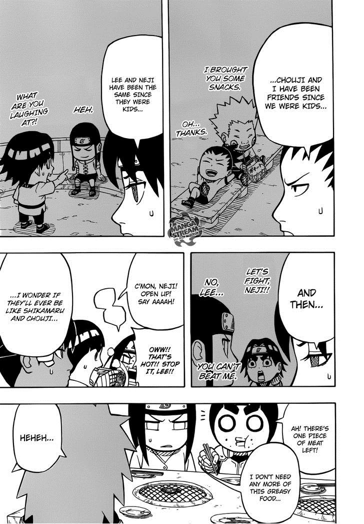 Rock Lee no Seishun Full-Power Ninden Chapter 10 page 10 - Chapter 10: Tag Match!!