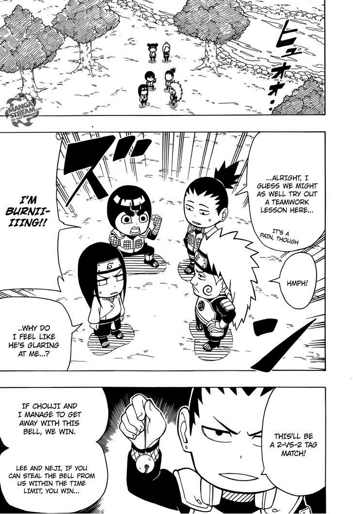 Rock Lee no Seishun Full-Power Ninden Chapter 10 page 12 - Chapter 10: Tag Match!!