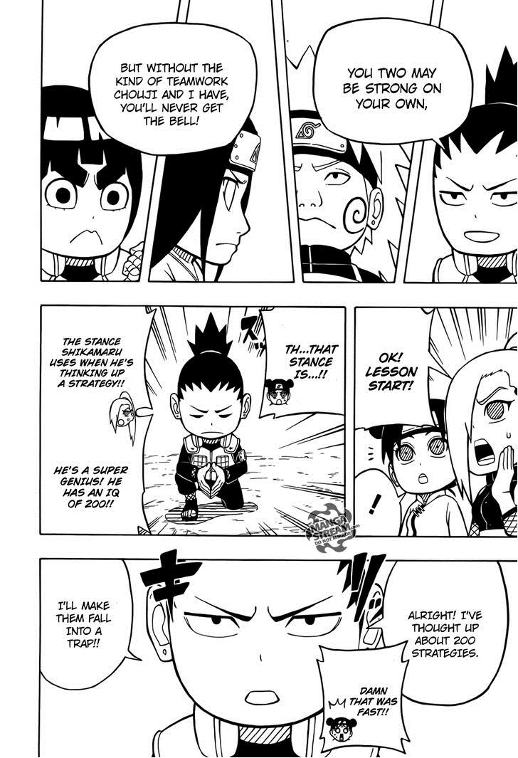 Rock Lee no Seishun Full-Power Ninden Chapter 10 page 13 - Chapter 10: Tag Match!!