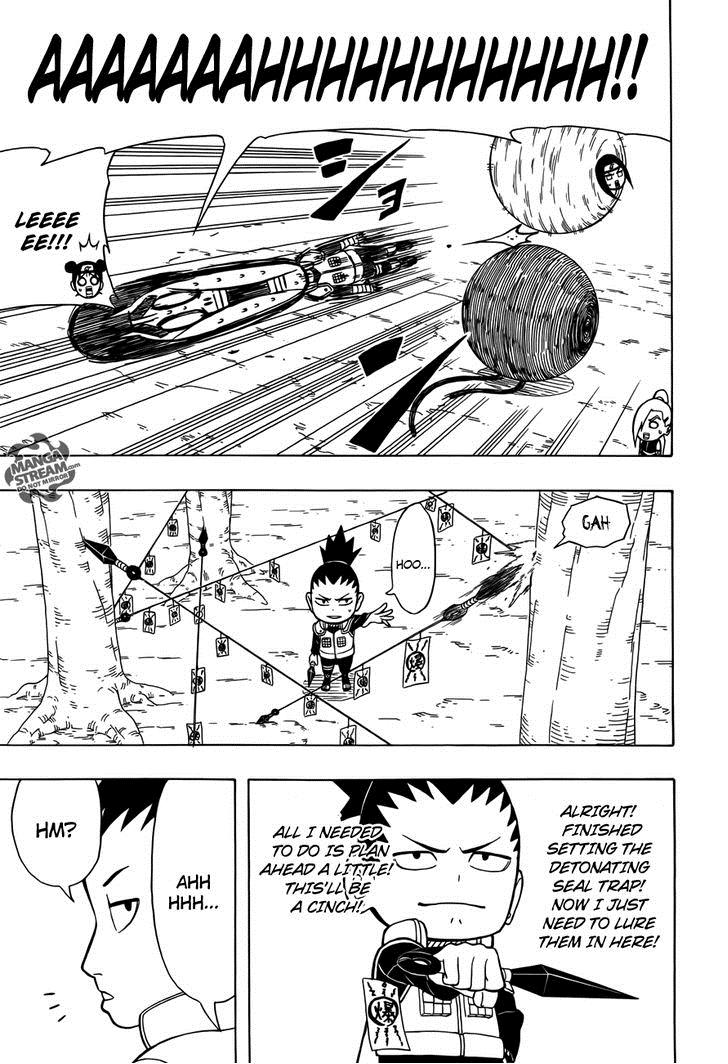 Rock Lee no Seishun Full-Power Ninden Chapter 10 page 18 - Chapter 10: Tag Match!!