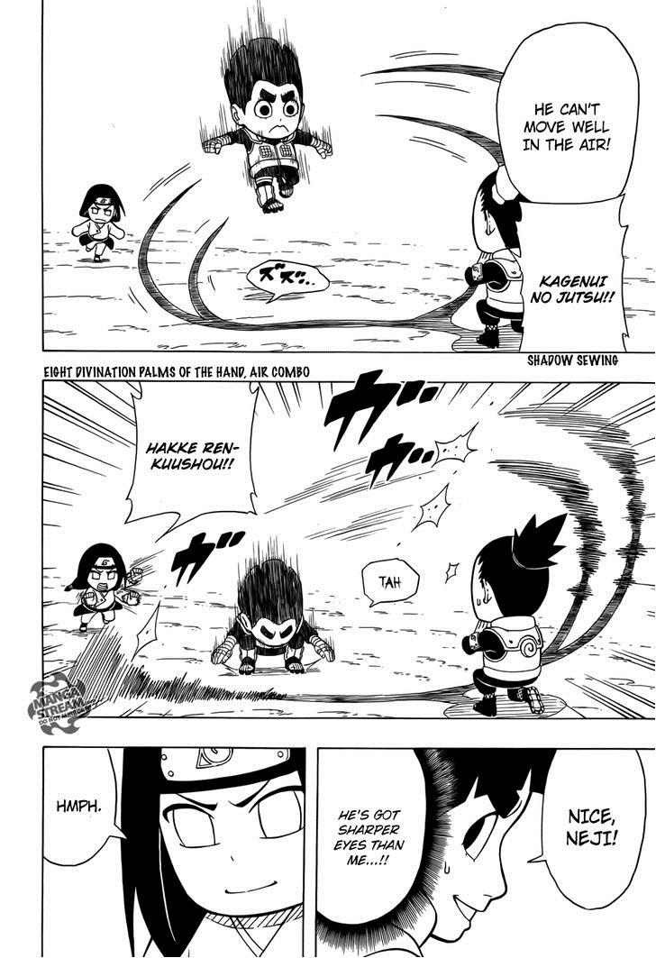 Rock Lee no Seishun Full-Power Ninden Chapter 10 page 23 - Chapter 10: Tag Match!!