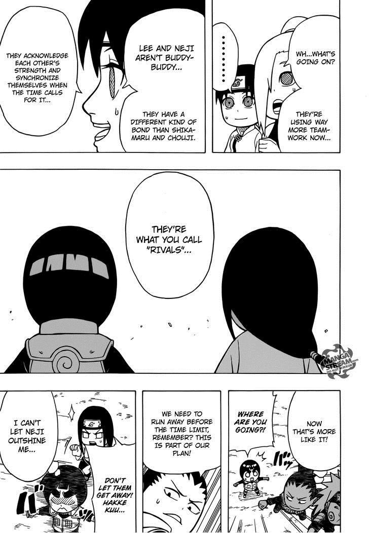 Rock Lee no Seishun Full-Power Ninden Chapter 10 page 24 - Chapter 10: Tag Match!!