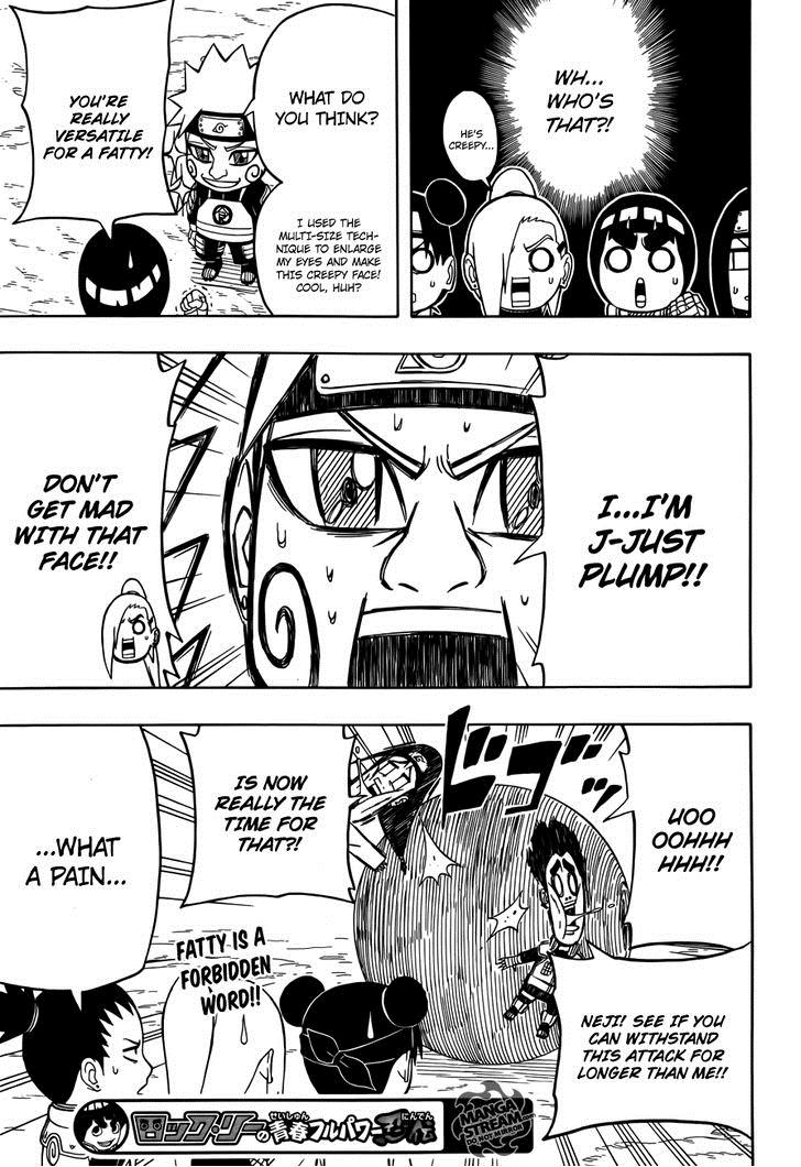 Rock Lee no Seishun Full-Power Ninden Chapter 10 page 27 - Chapter 10: Tag Match!!