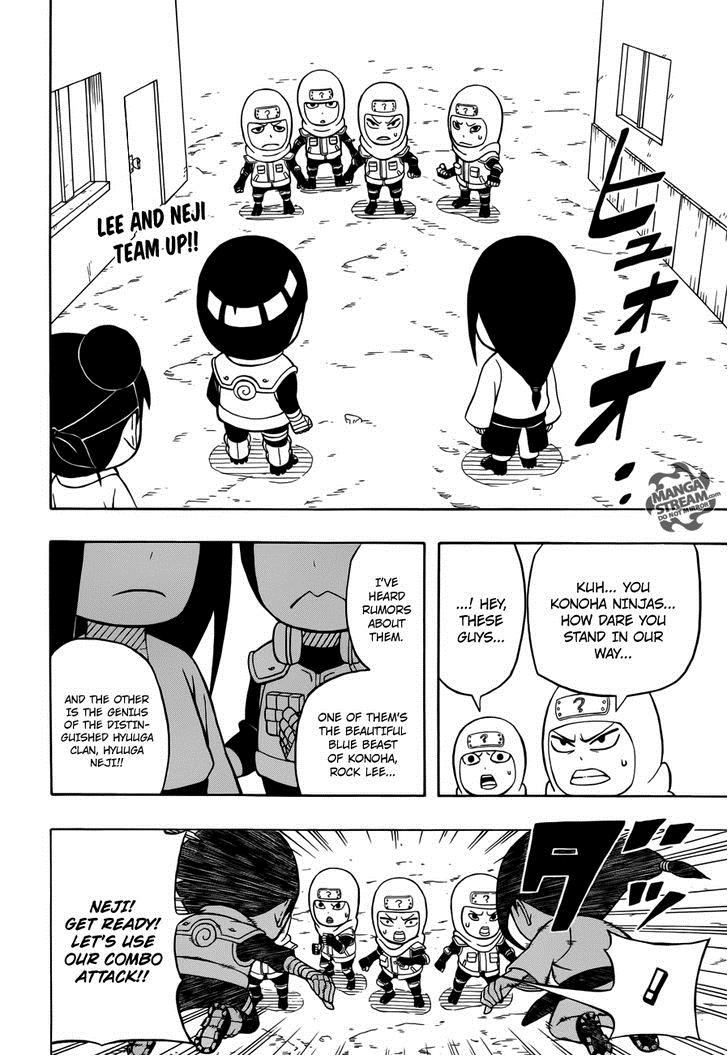 Rock Lee no Seishun Full-Power Ninden Chapter 10 page 3 - Chapter 10: Tag Match!!