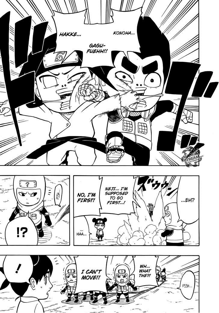 Rock Lee no Seishun Full-Power Ninden Chapter 10 page 4 - Chapter 10: Tag Match!!