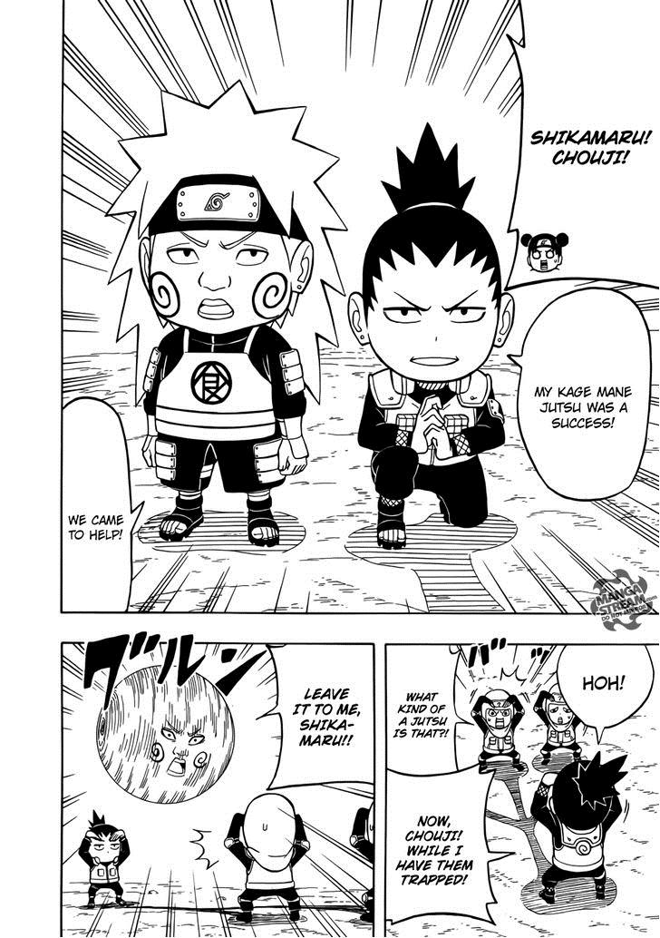 Rock Lee no Seishun Full-Power Ninden Chapter 10 page 5 - Chapter 10: Tag Match!!