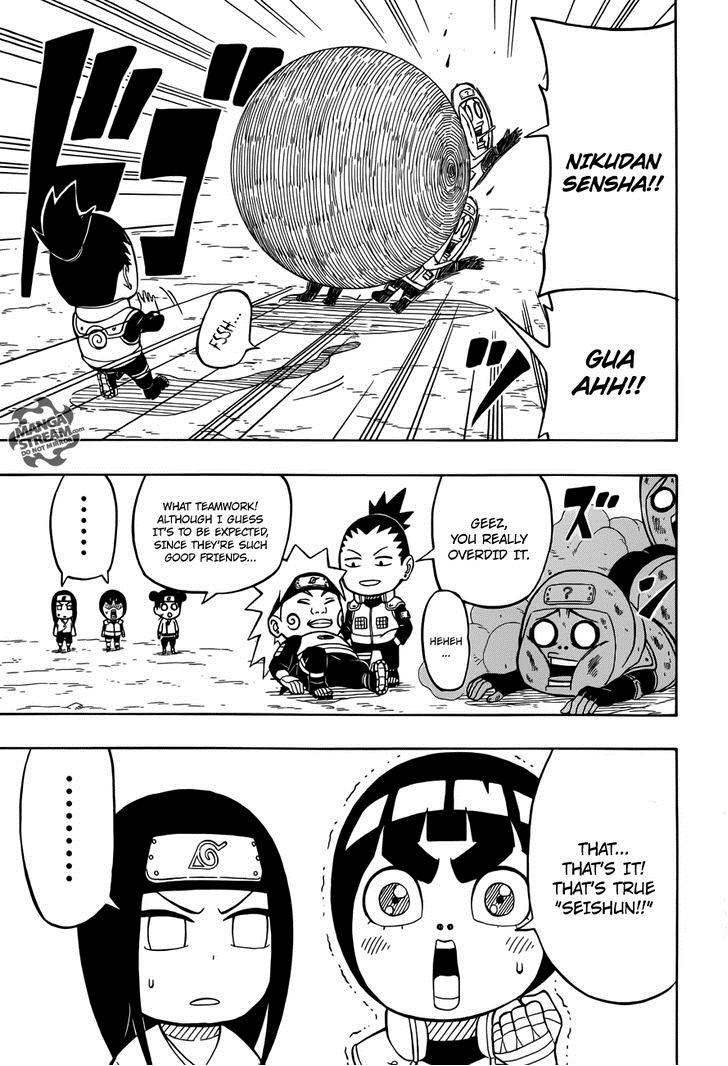 Rock Lee no Seishun Full-Power Ninden Chapter 10 page 6 - Chapter 10: Tag Match!!