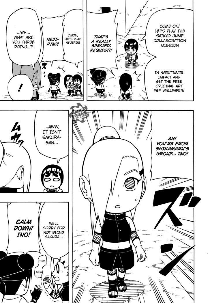Rock Lee no Seishun Full-Power Ninden Chapter 10 page 8 - Chapter 10: Tag Match!!
