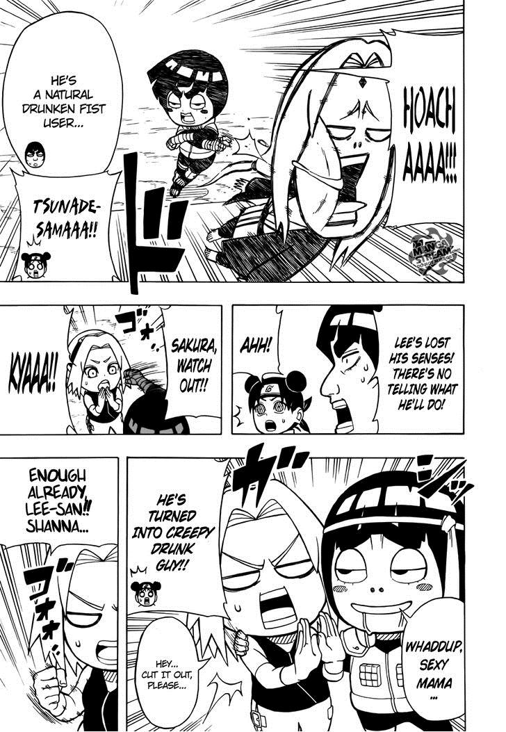 Rock Lee no Seishun Full-Power Ninden Chapter 11 page 18 - Chapter 11: S-Class Mission!!