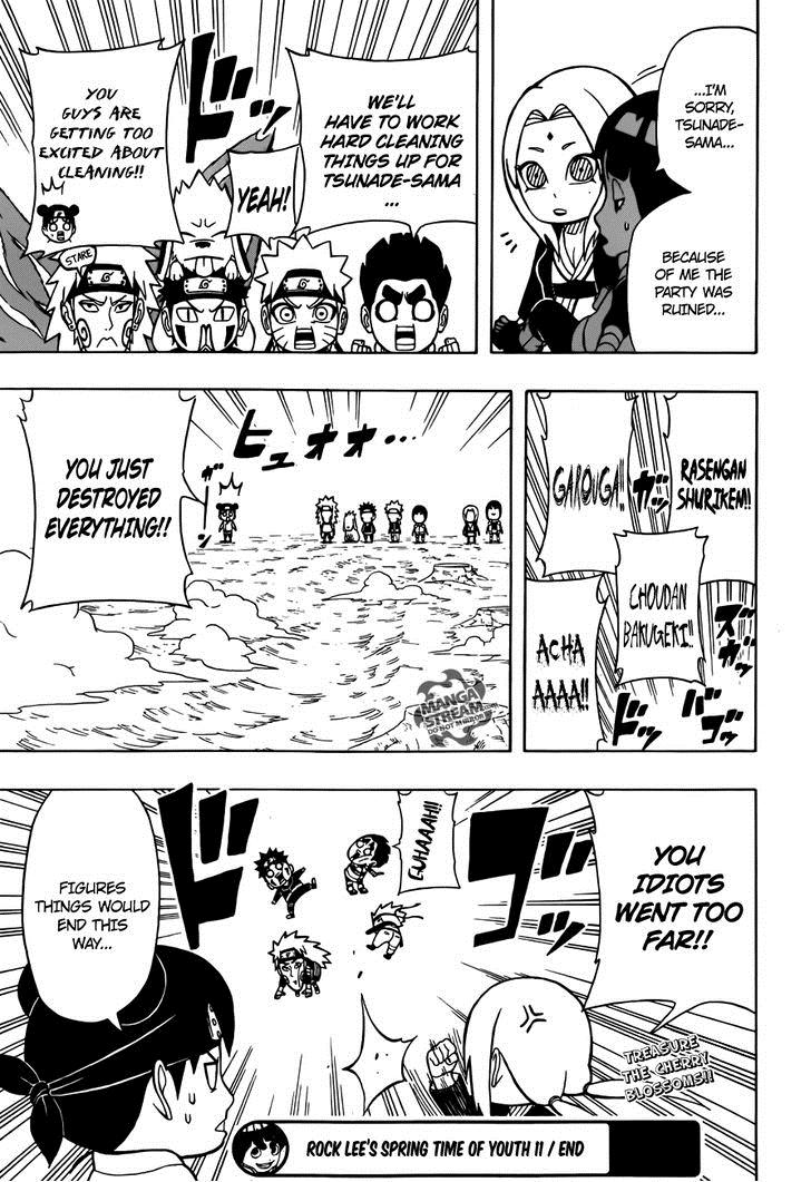 Rock Lee no Seishun Full-Power Ninden Chapter 11 page 31 - Chapter 11: S-Class Mission!!