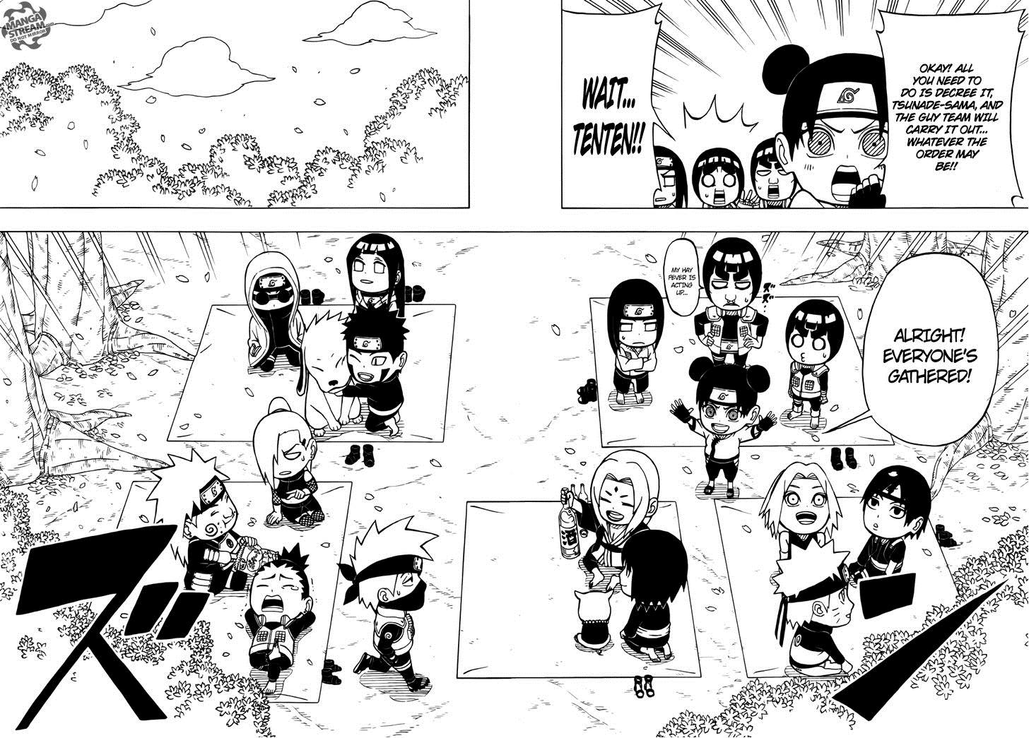 Rock Lee no Seishun Full-Power Ninden Chapter 11 page 8 - Chapter 11: S-Class Mission!!