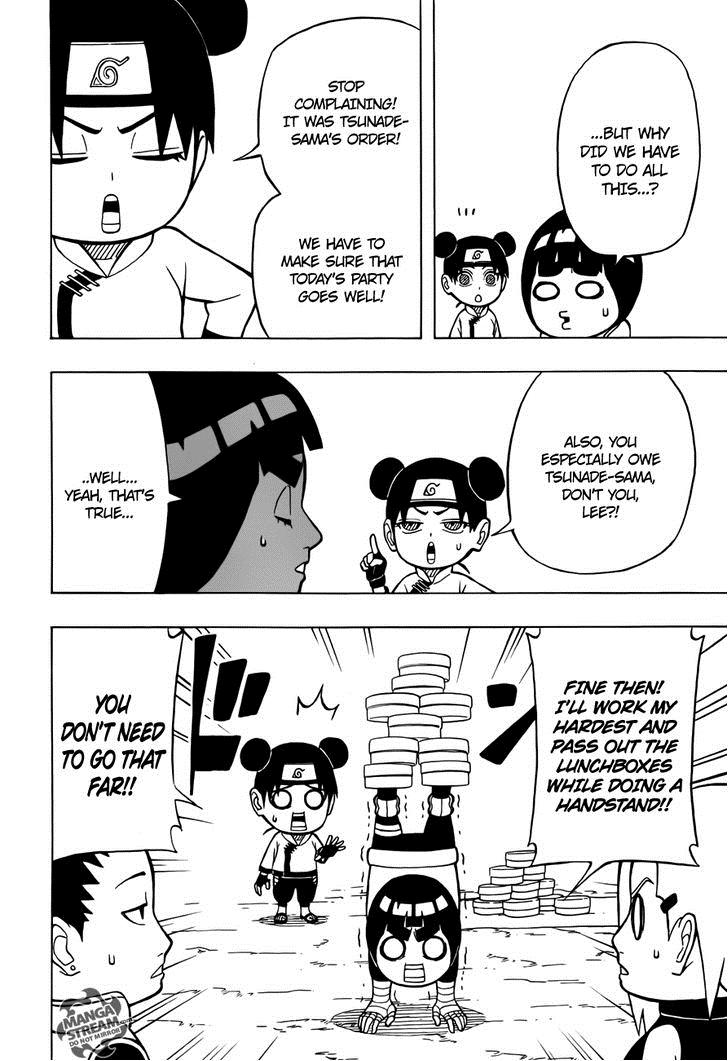 Rock Lee no Seishun Full-Power Ninden Chapter 11 page 9 - Chapter 11: S-Class Mission!!