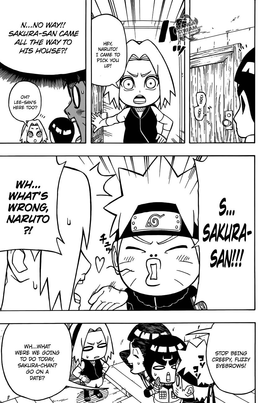 Rock Lee no Seishun Full-Power Ninden Chapter 12 page 10 - Chapter 12: He's Fuzzy Eyebrows, And I'm Naruto-kun?!