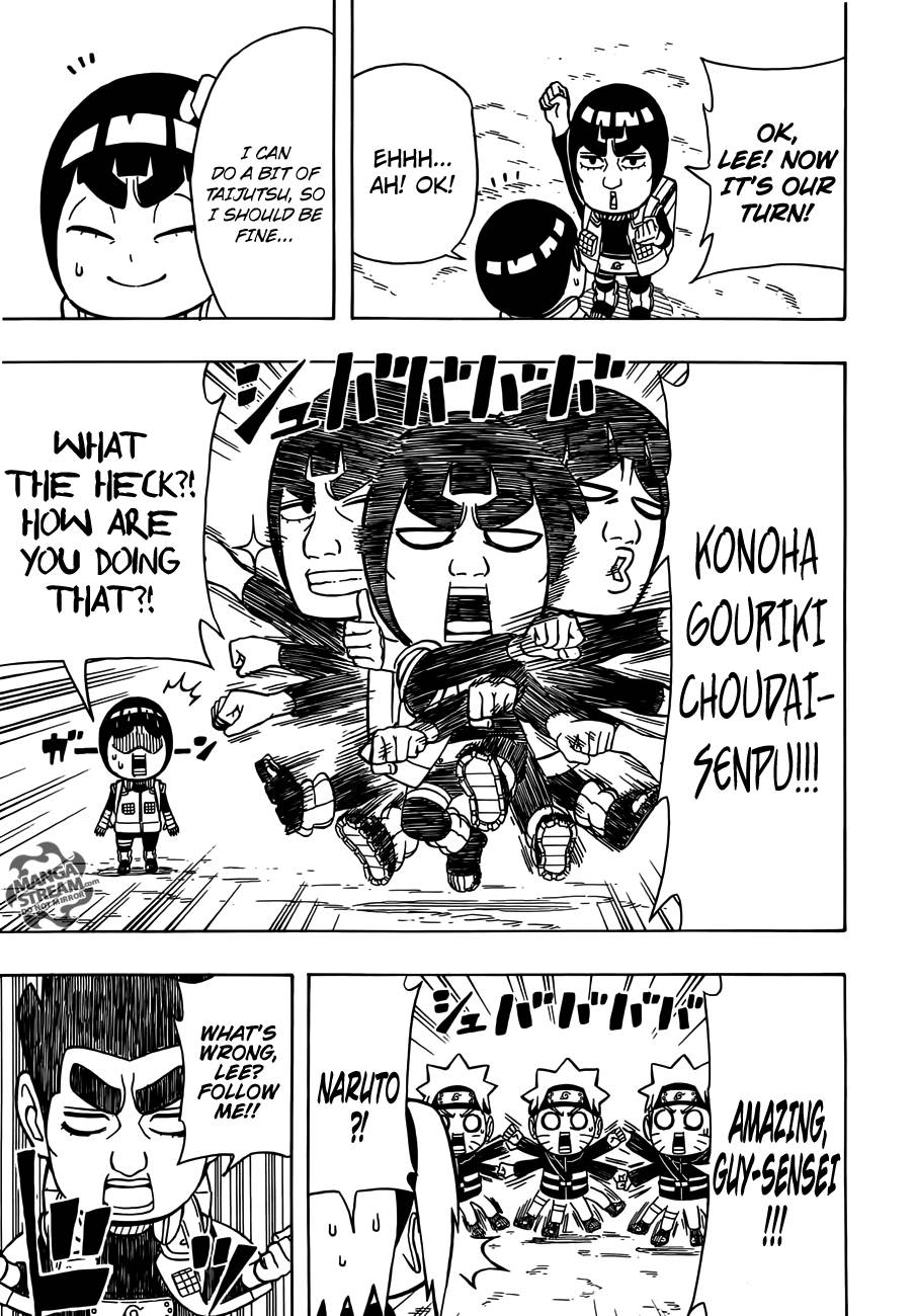 Rock Lee no Seishun Full-Power Ninden Chapter 12 page 18 - Chapter 12: He's Fuzzy Eyebrows, And I'm Naruto-kun?!