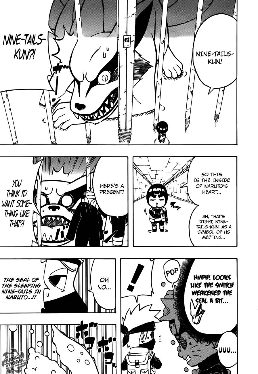 Rock Lee no Seishun Full-Power Ninden Chapter 12 page 20 - Chapter 12: He's Fuzzy Eyebrows, And I'm Naruto-kun?!