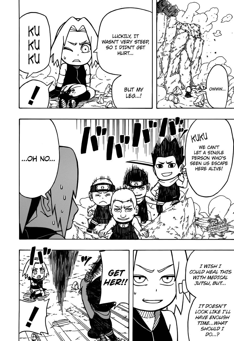 Rock Lee no Seishun Full-Power Ninden Chapter 12 page 23 - Chapter 12: He's Fuzzy Eyebrows, And I'm Naruto-kun?!