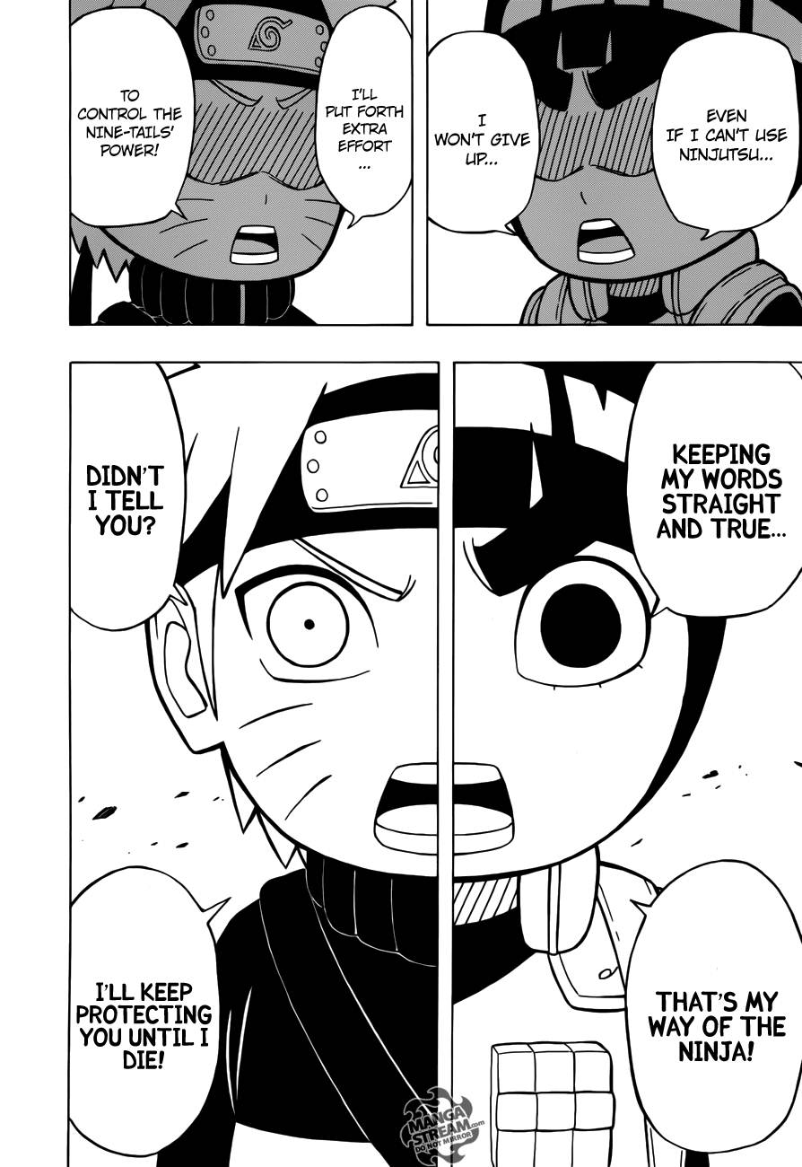 Rock Lee no Seishun Full-Power Ninden Chapter 12 page 25 - Chapter 12: He's Fuzzy Eyebrows, And I'm Naruto-kun?!