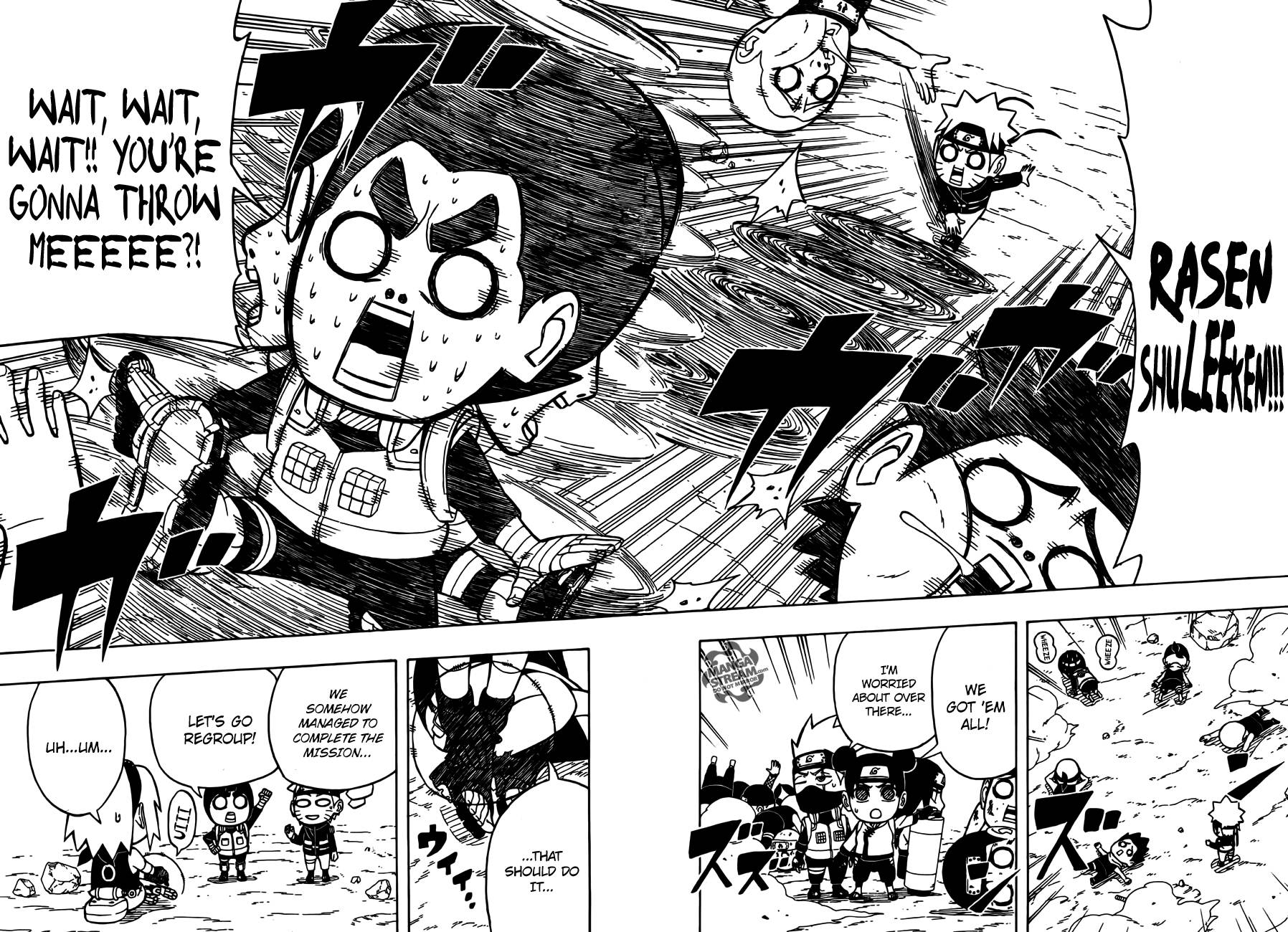 Rock Lee no Seishun Full-Power Ninden Chapter 12 page 27 - Chapter 12: He's Fuzzy Eyebrows, And I'm Naruto-kun?!