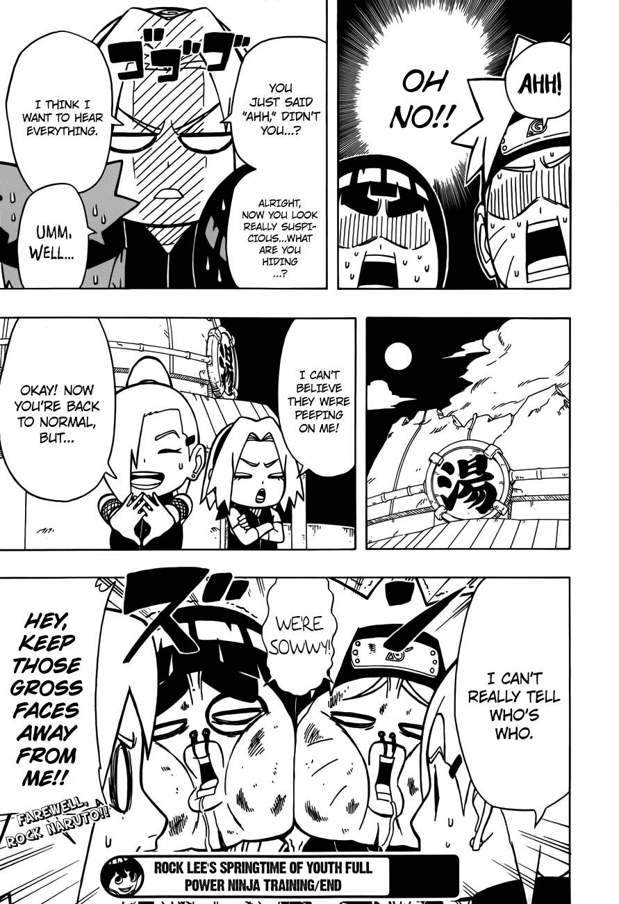 Rock Lee no Seishun Full-Power Ninden Chapter 12 page 29 - Chapter 12: He's Fuzzy Eyebrows, And I'm Naruto-kun?!