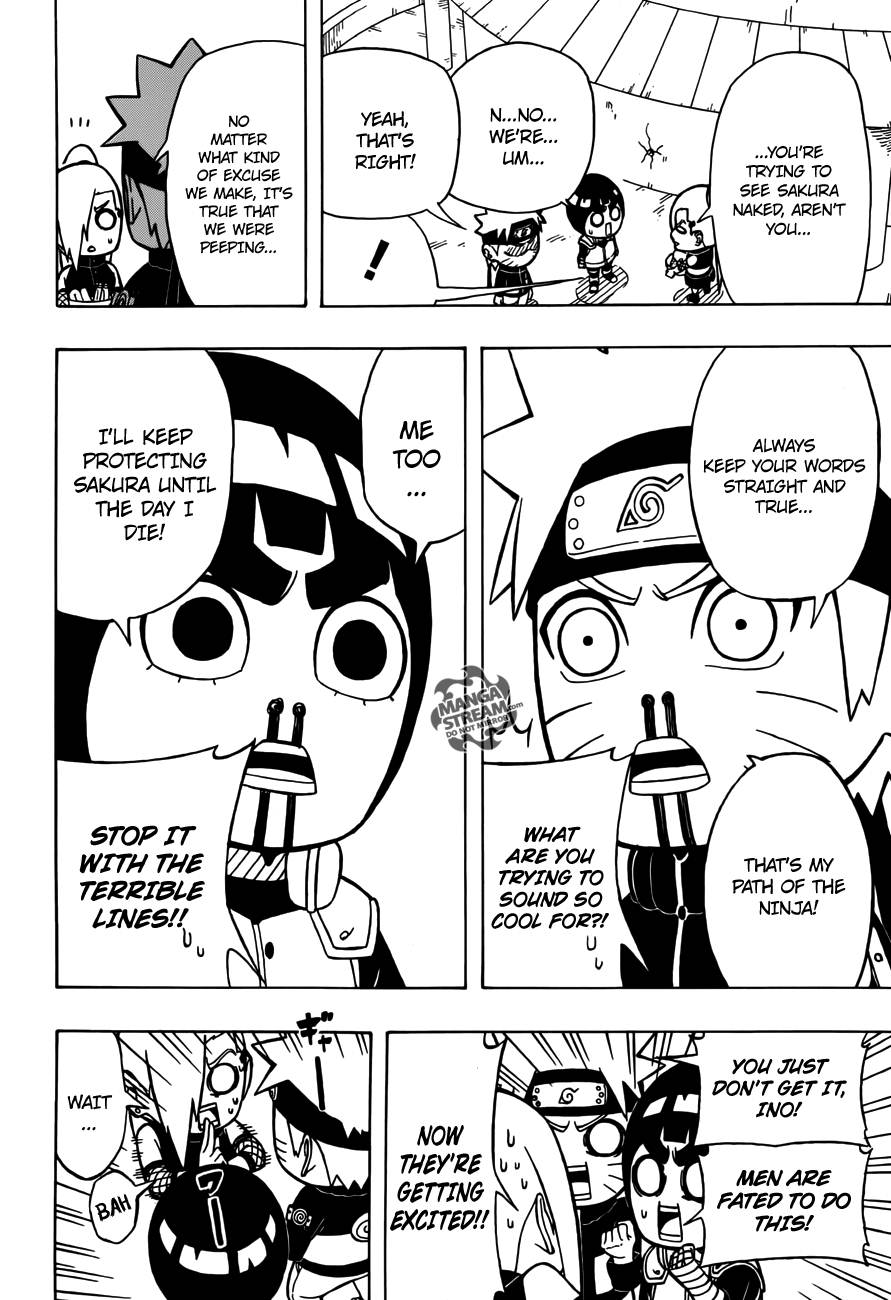 Rock Lee no Seishun Full-Power Ninden Chapter 12 page 5 - Chapter 12: He's Fuzzy Eyebrows, And I'm Naruto-kun?!
