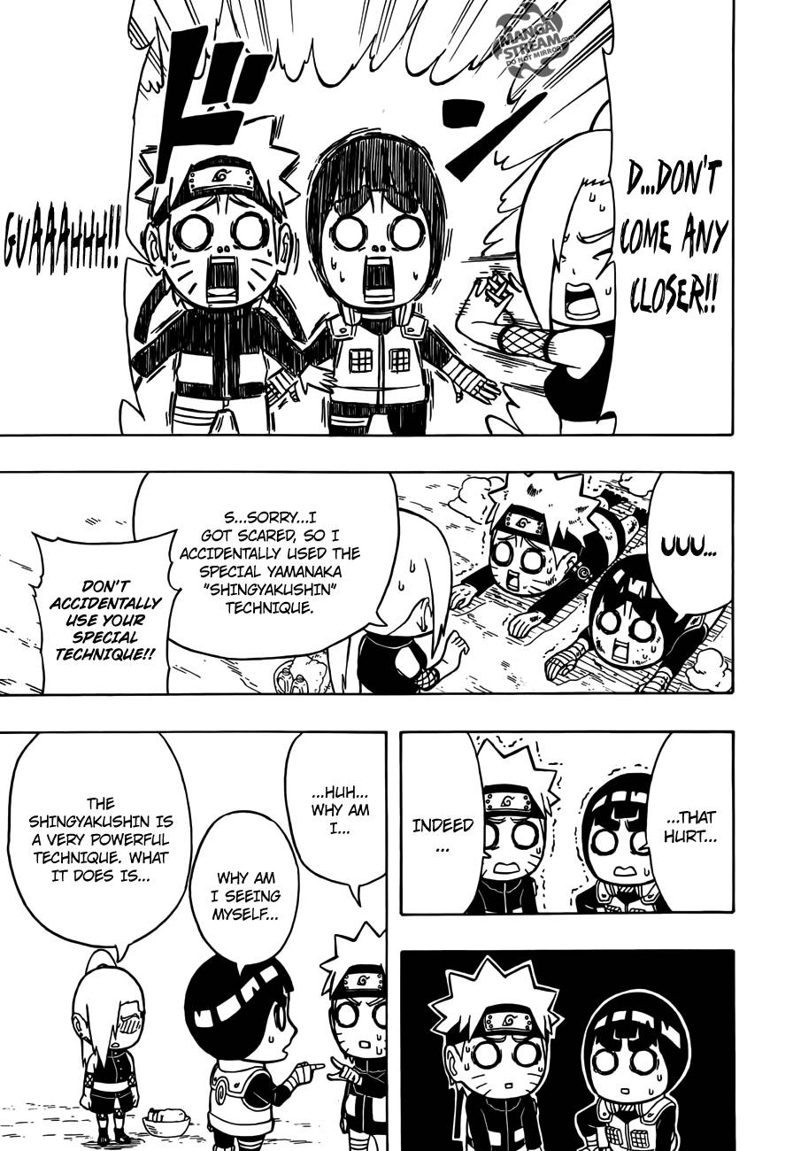 Rock Lee no Seishun Full-Power Ninden Chapter 12 page 6 - Chapter 12: He's Fuzzy Eyebrows, And I'm Naruto-kun?!