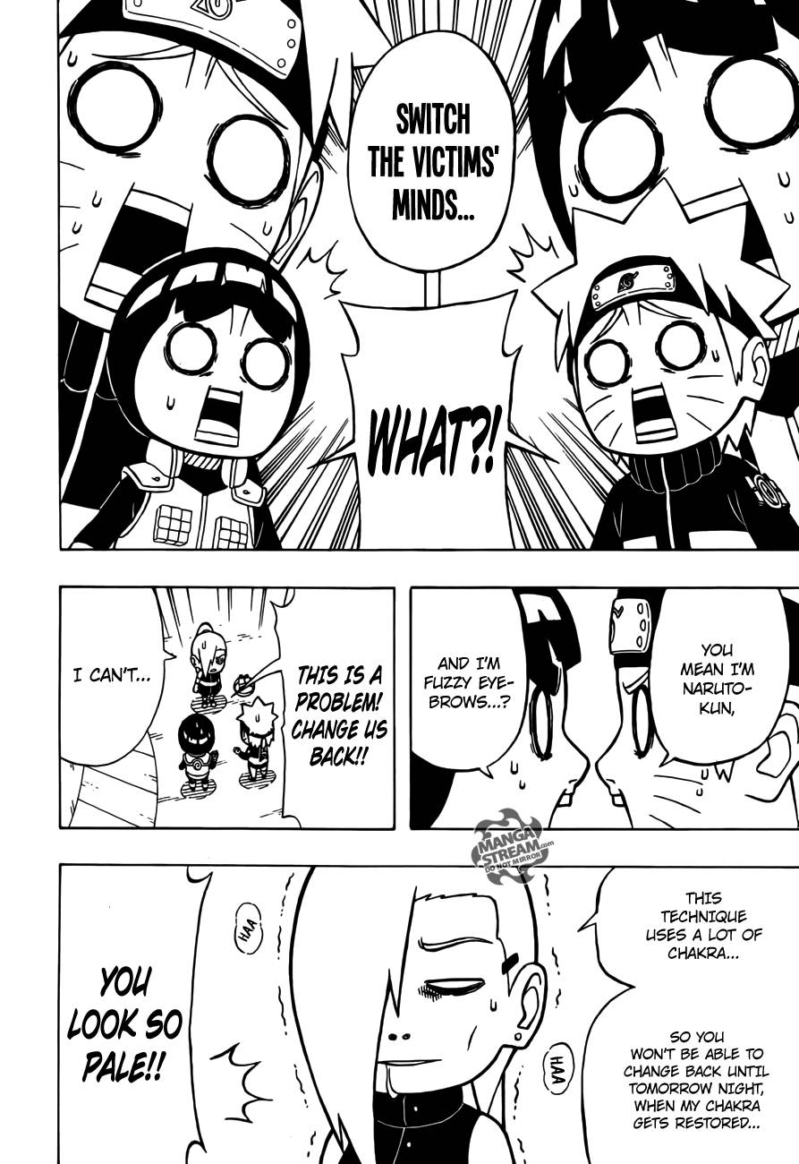 Rock Lee no Seishun Full-Power Ninden Chapter 12 page 7 - Chapter 12: He's Fuzzy Eyebrows, And I'm Naruto-kun?!