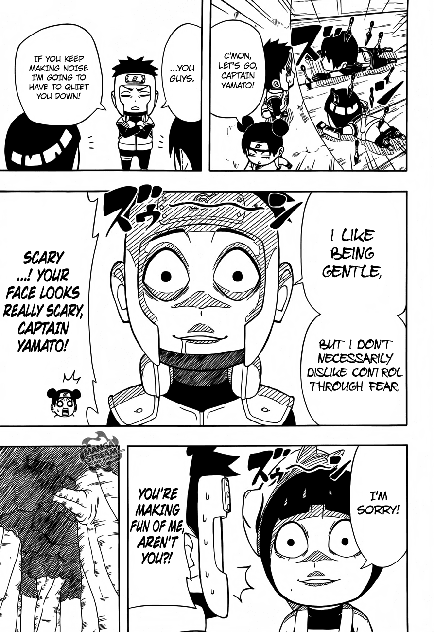 Rock Lee no Seishun Full-Power Ninden Chapter 13 page 10 - Chapter 13: Super Secret Infiltration Mission!!