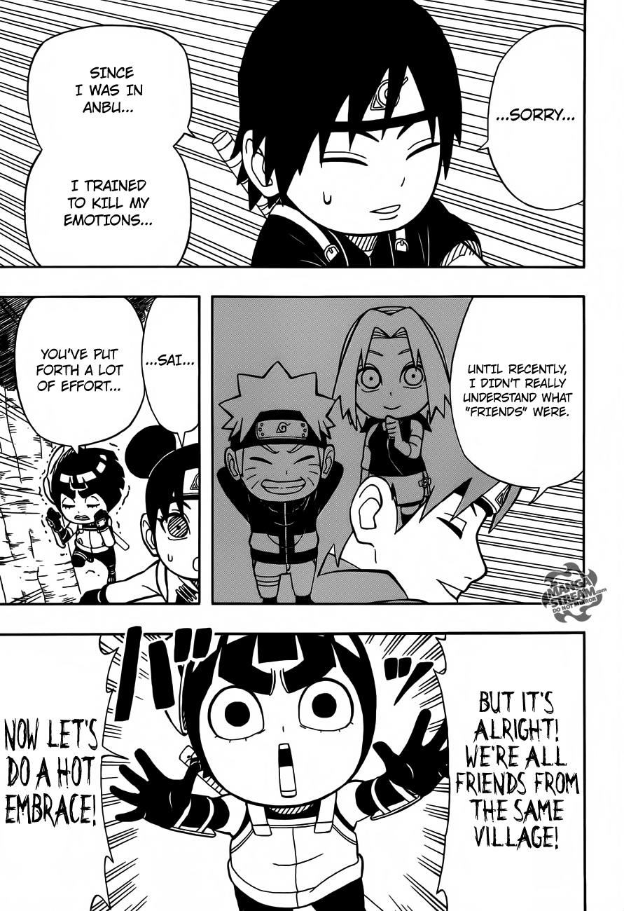 Rock Lee no Seishun Full-Power Ninden Chapter 13 page 12 - Chapter 13: Super Secret Infiltration Mission!!