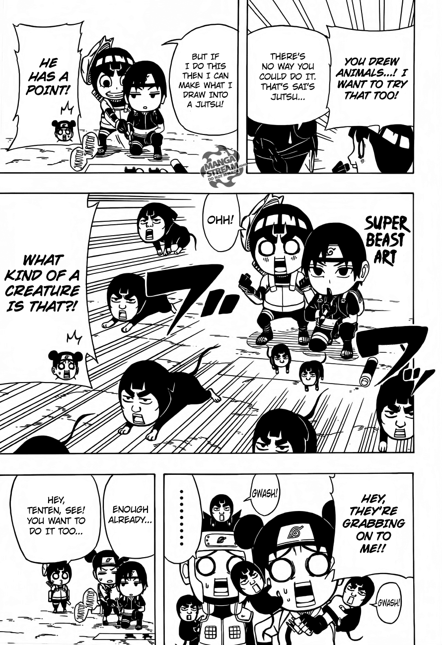 Rock Lee no Seishun Full-Power Ninden Chapter 13 page 16 - Chapter 13: Super Secret Infiltration Mission!!