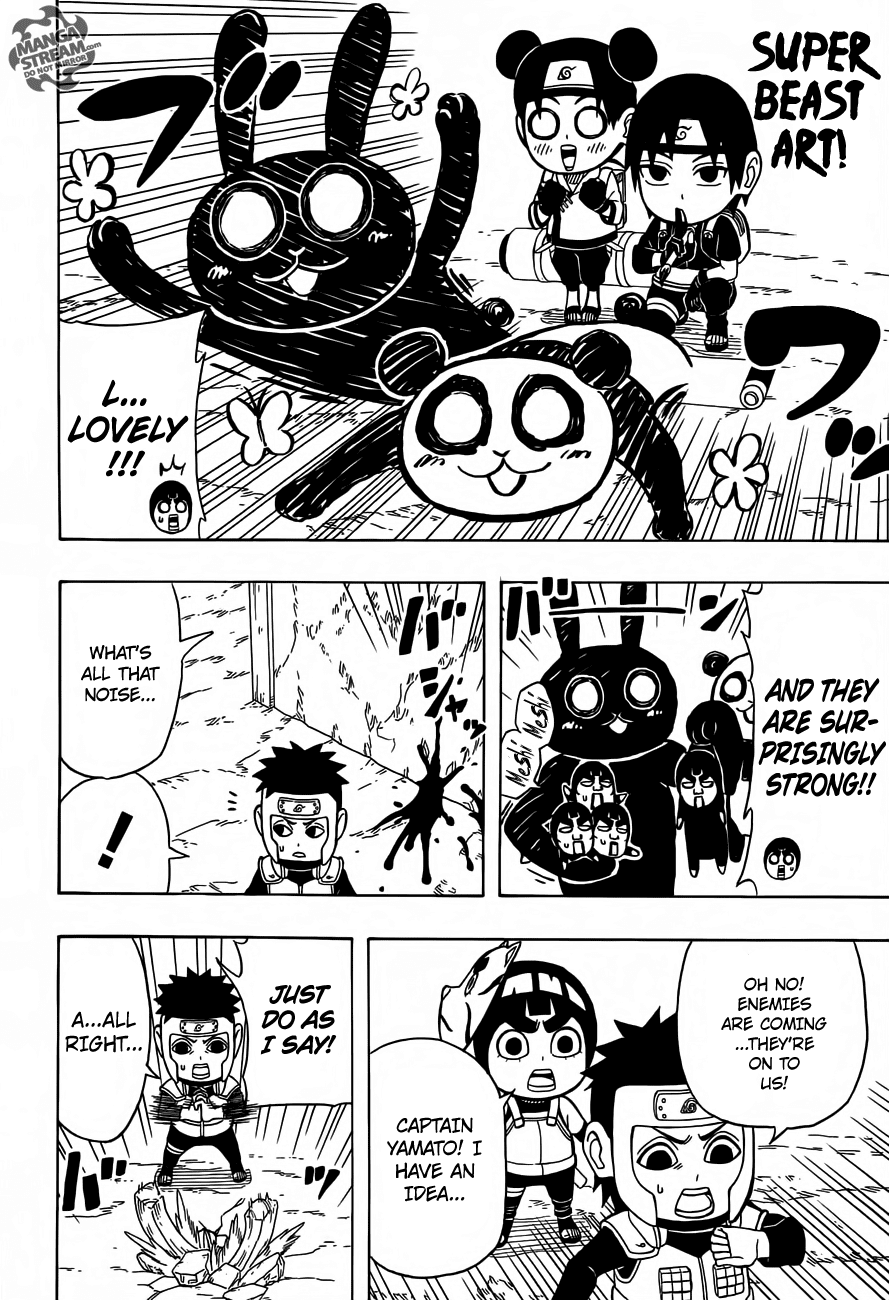 Rock Lee no Seishun Full-Power Ninden Chapter 13 page 17 - Chapter 13: Super Secret Infiltration Mission!!