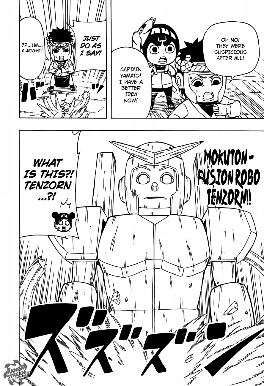 Rock Lee no Seishun Full-Power Ninden Chapter 13 page 19 - Chapter 13: Super Secret Infiltration Mission!!