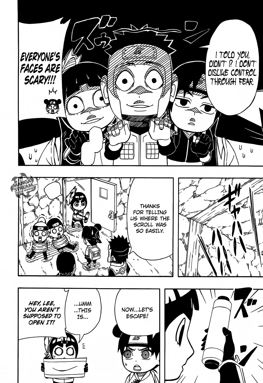 Rock Lee no Seishun Full-Power Ninden Chapter 13 page 21 - Chapter 13: Super Secret Infiltration Mission!!