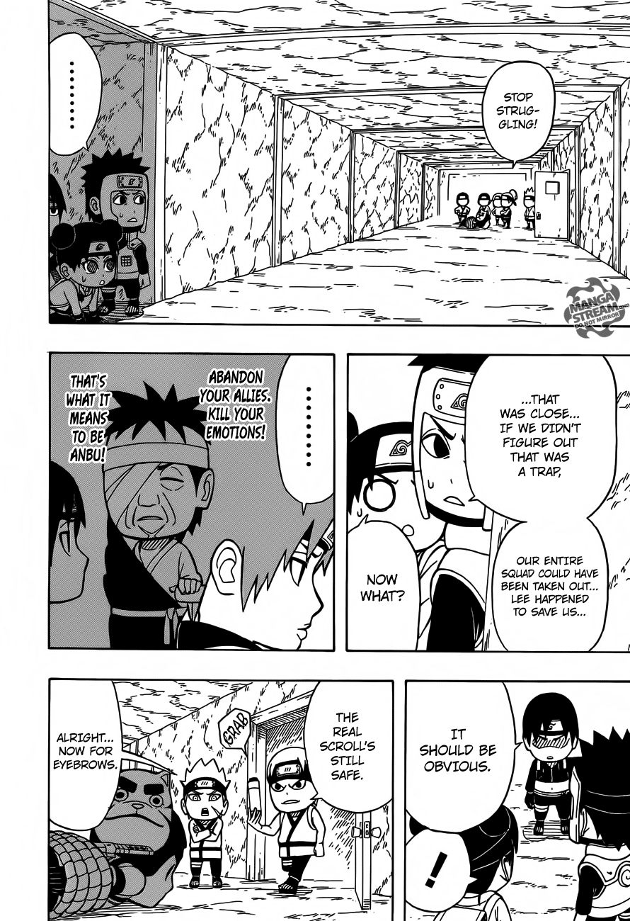 Rock Lee no Seishun Full-Power Ninden Chapter 13 page 23 - Chapter 13: Super Secret Infiltration Mission!!