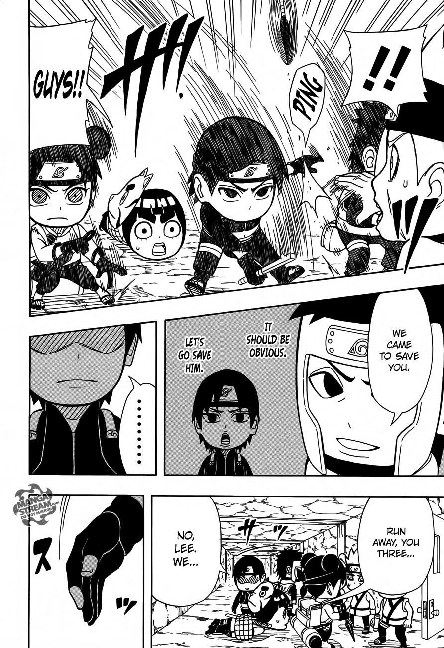 Rock Lee no Seishun Full-Power Ninden Chapter 13 page 25 - Chapter 13: Super Secret Infiltration Mission!!