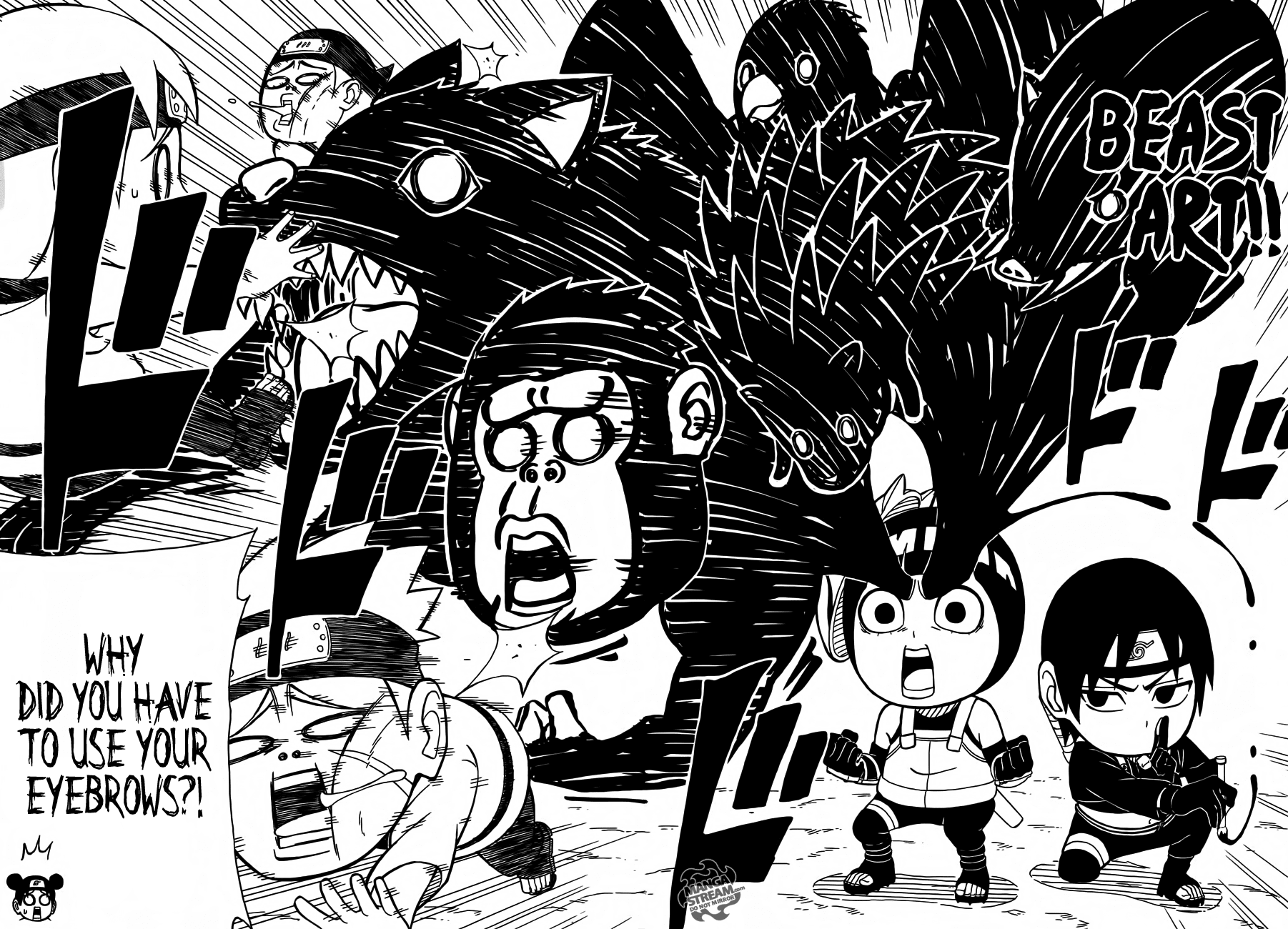 Rock Lee no Seishun Full-Power Ninden Chapter 13 page 27 - Chapter 13: Super Secret Infiltration Mission!!