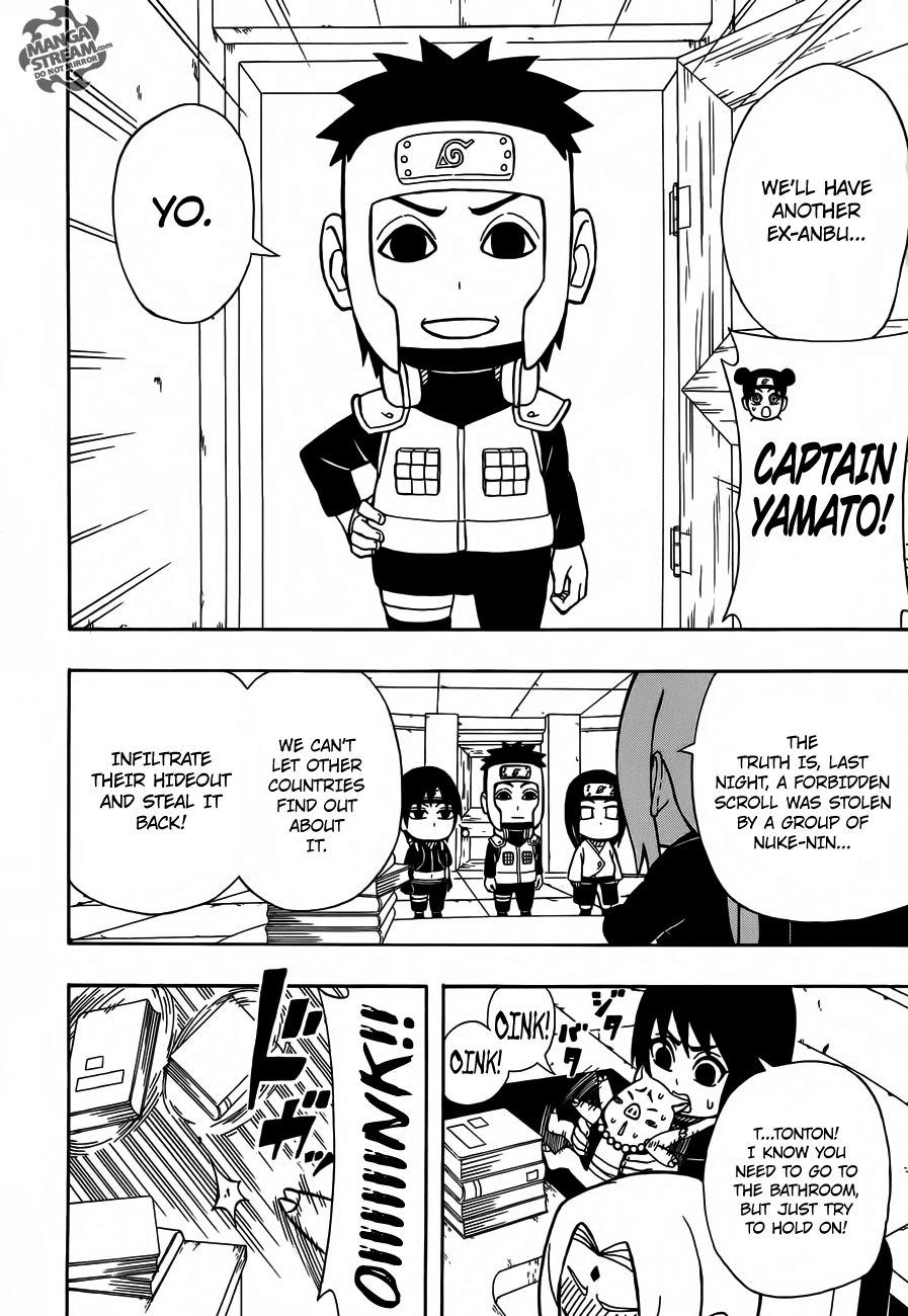 Rock Lee no Seishun Full-Power Ninden Chapter 13 page 5 - Chapter 13: Super Secret Infiltration Mission!!