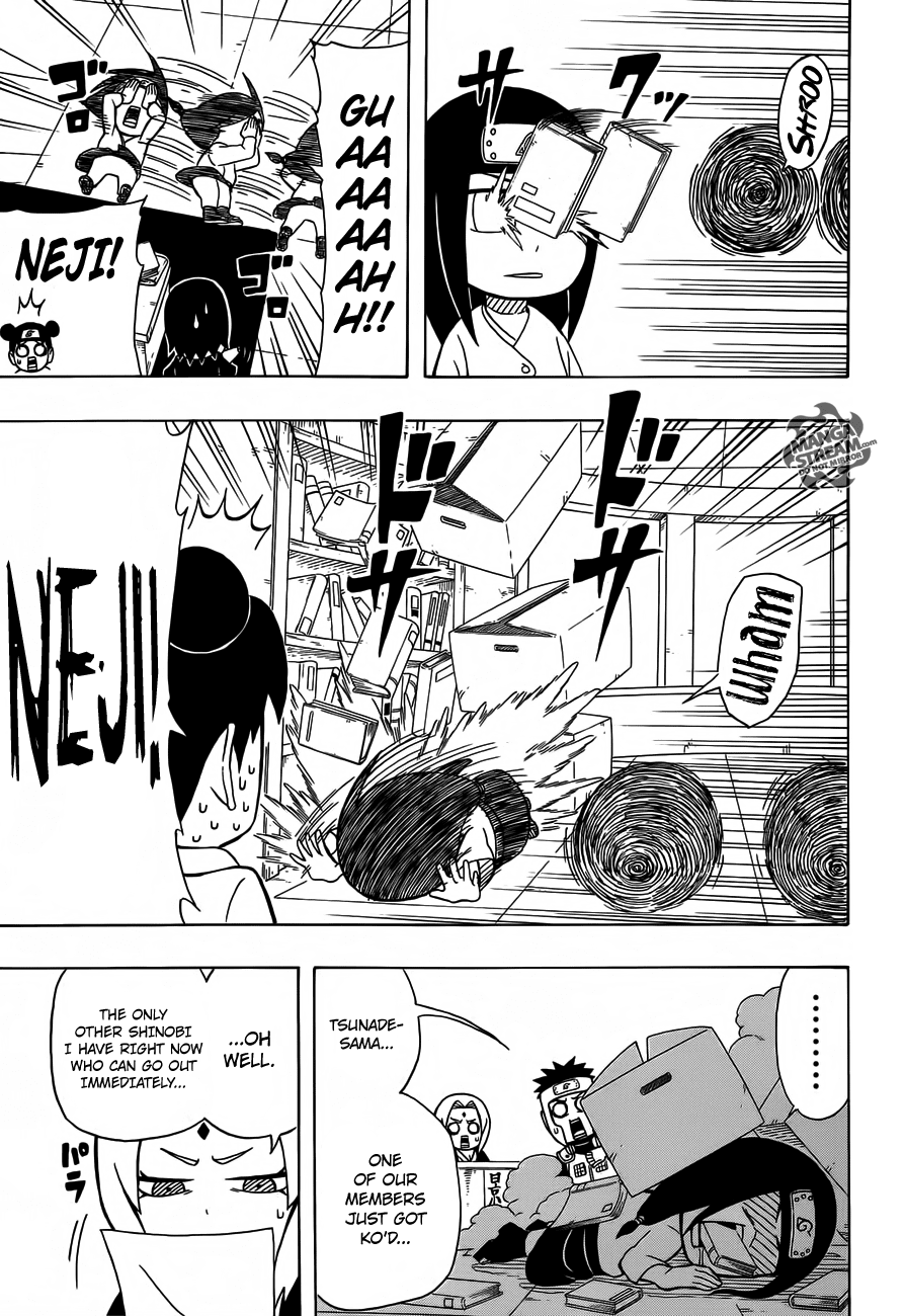 Rock Lee no Seishun Full-Power Ninden Chapter 13 page 6 - Chapter 13: Super Secret Infiltration Mission!!