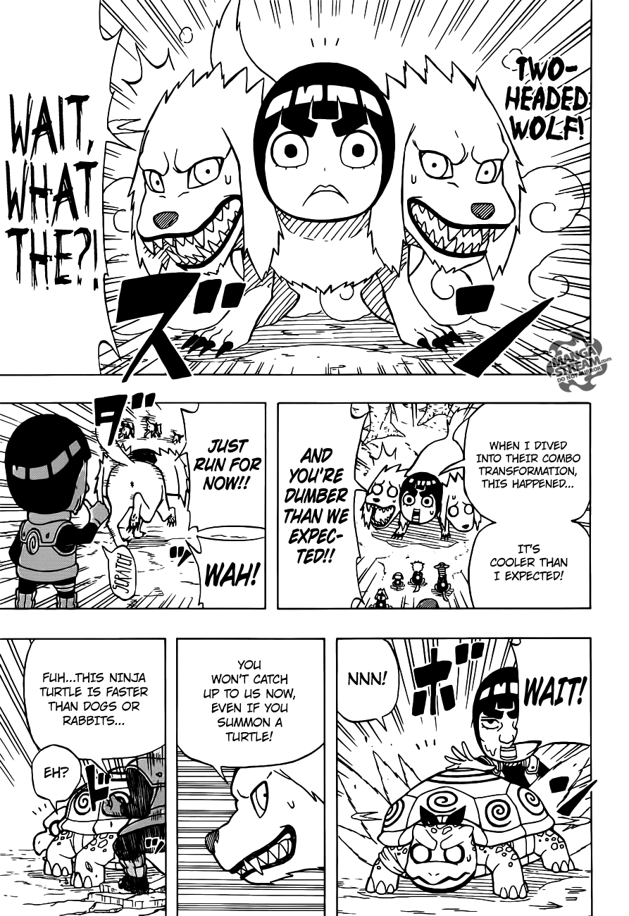 Rock Lee no Seishun Full-Power Ninden Chapter 14 page 20 - Chapter 14: Animal Watcher