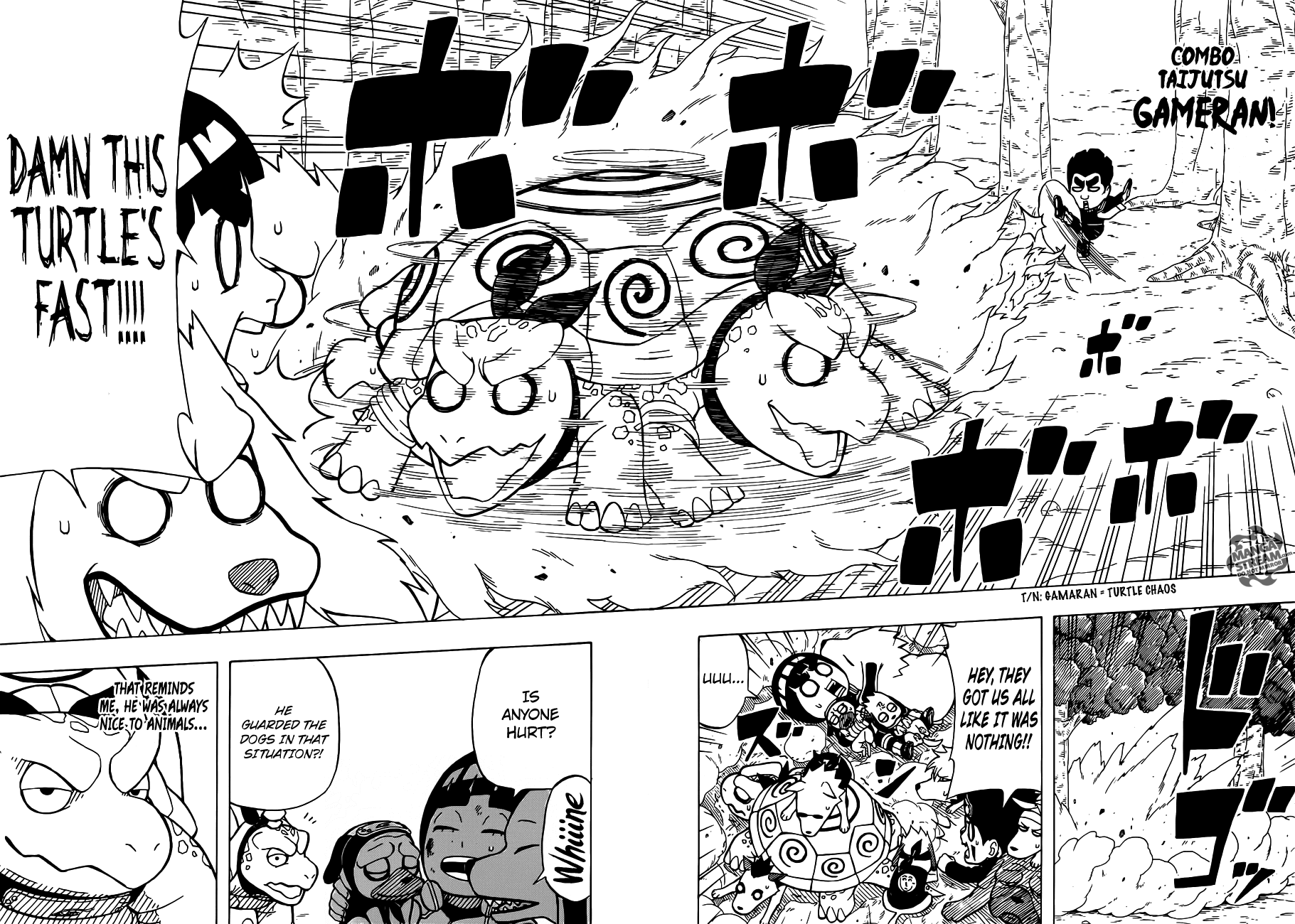 Rock Lee no Seishun Full-Power Ninden Chapter 14 page 21 - Chapter 14: Animal Watcher