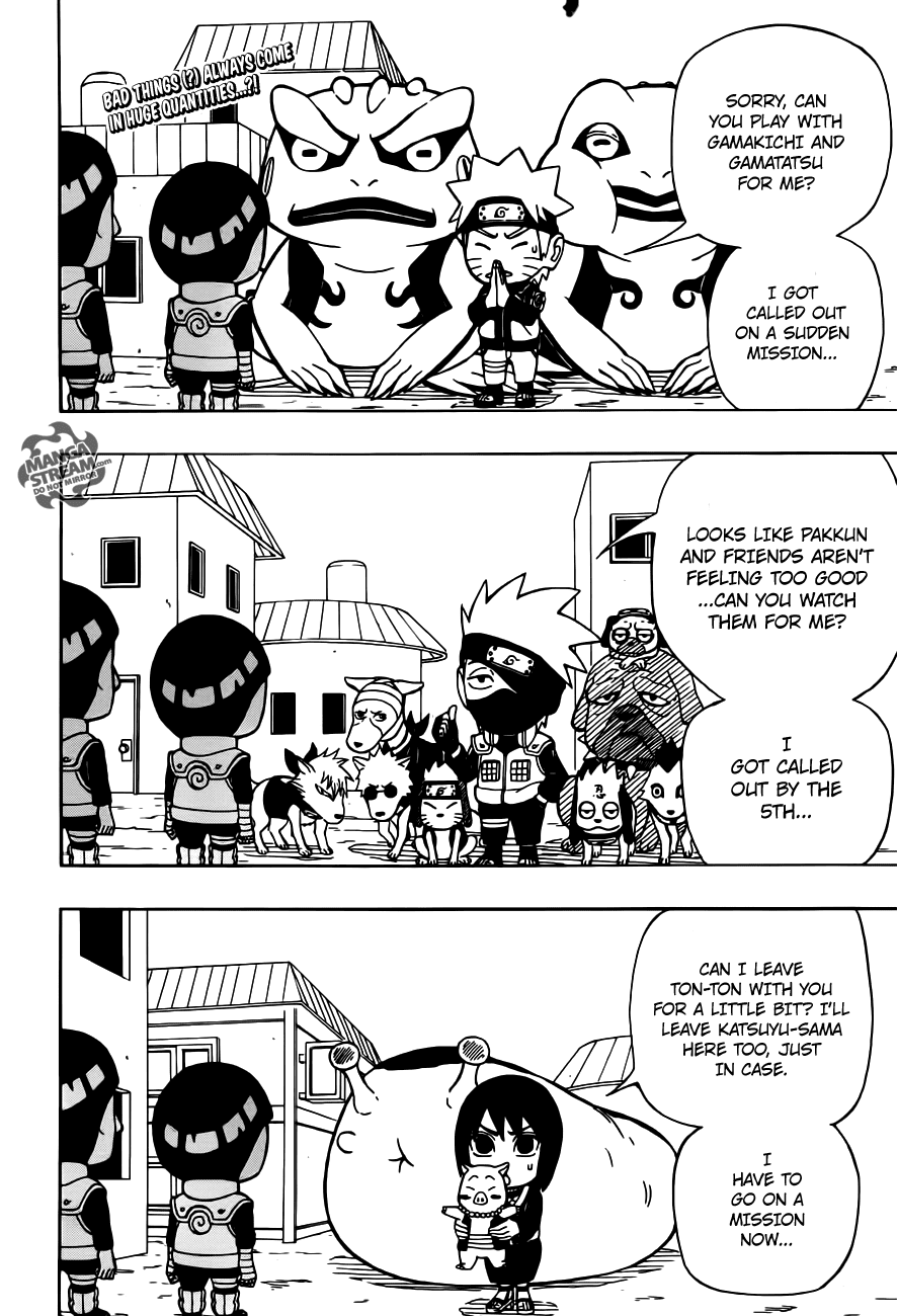Rock Lee no Seishun Full-Power Ninden Chapter 14 page 3 - Chapter 14: Animal Watcher