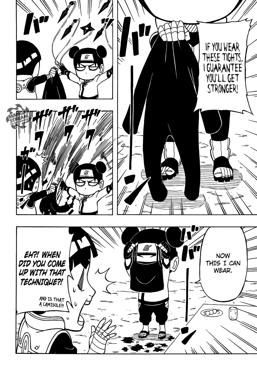 Rock Lee no Seishun Full-Power Ninden Chapter 15 page 10 - Chapter 15: Tenten Vs. Temari