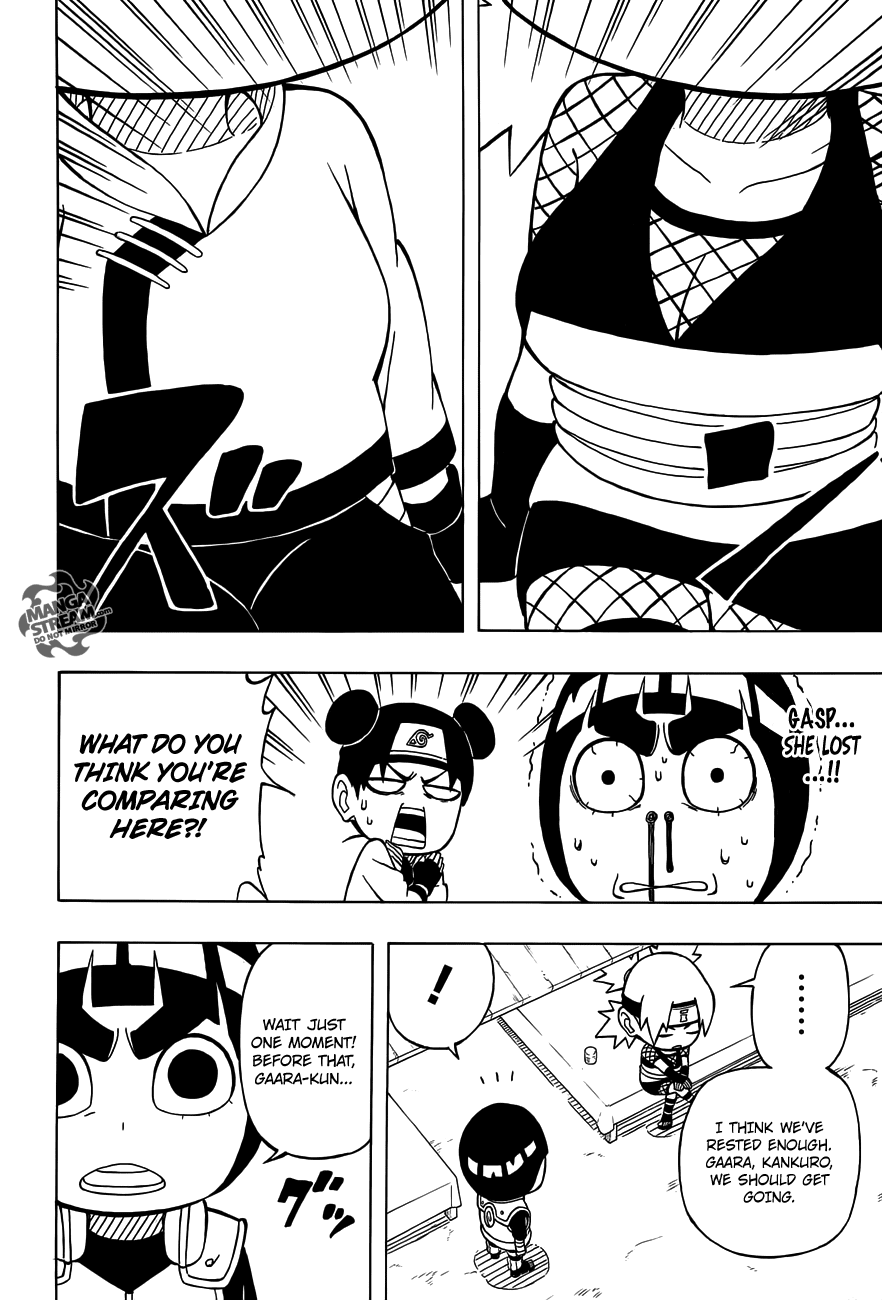Rock Lee no Seishun Full-Power Ninden Chapter 15 page 12 - Chapter 15: Tenten Vs. Temari