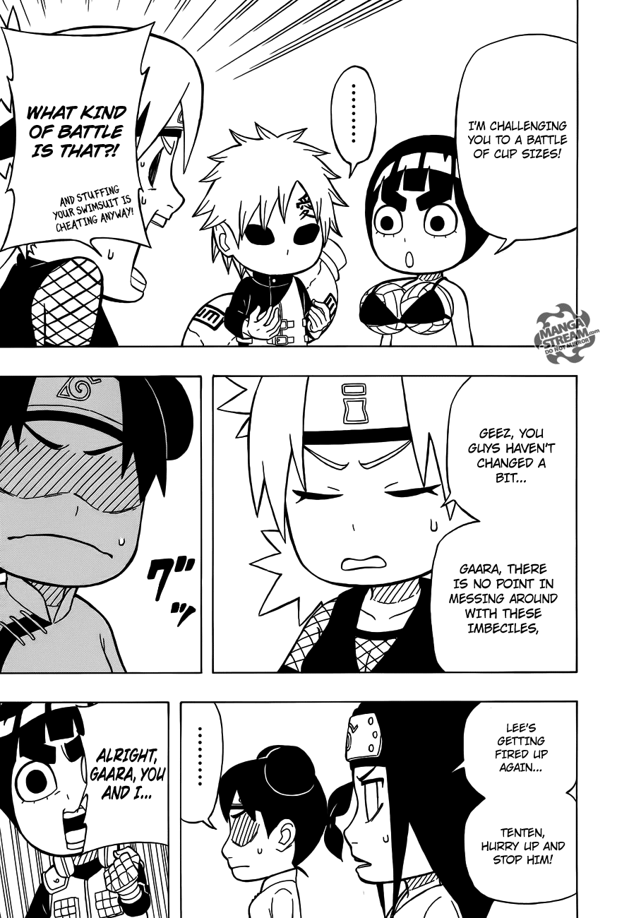 Rock Lee no Seishun Full-Power Ninden Chapter 15 page 13 - Chapter 15: Tenten Vs. Temari