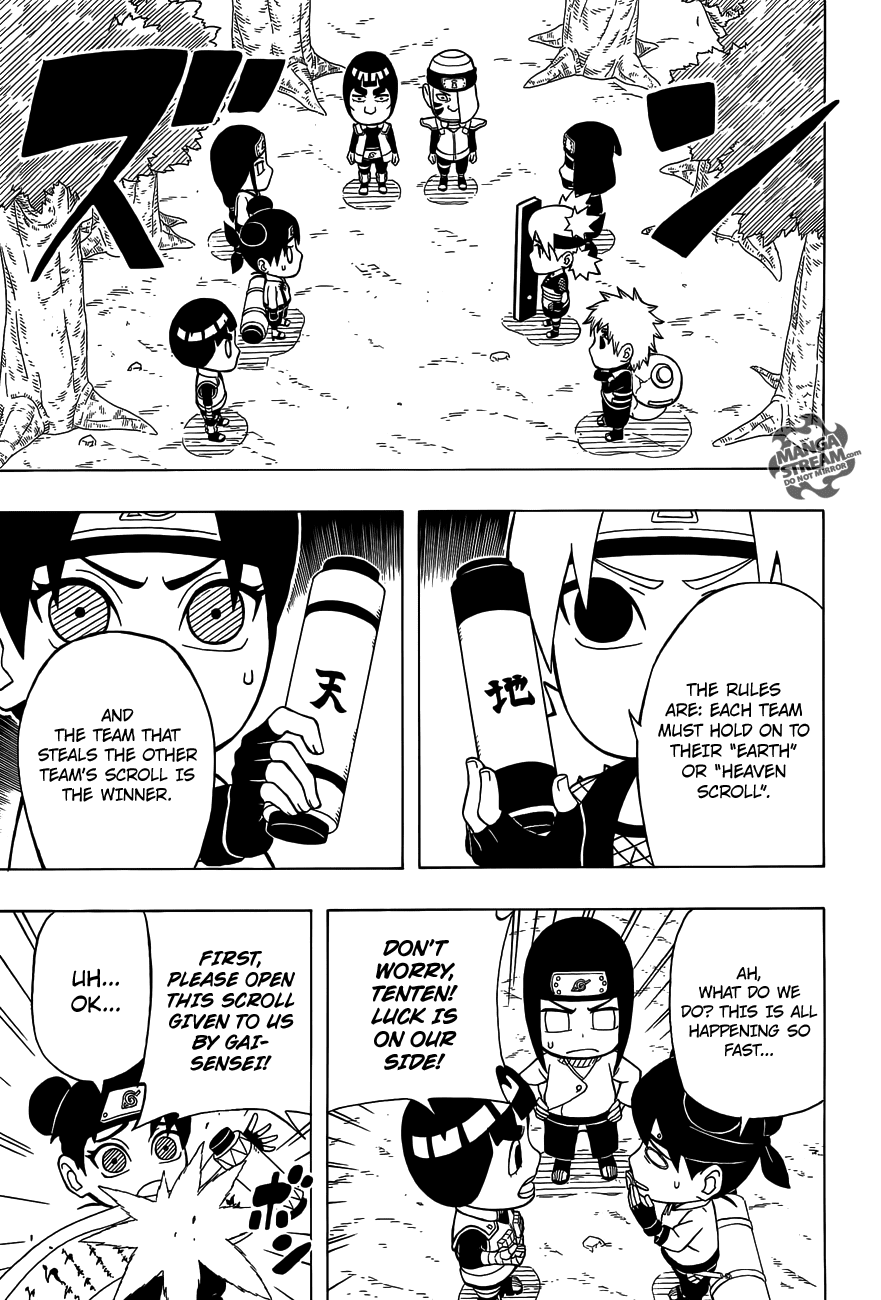 Rock Lee no Seishun Full-Power Ninden Chapter 15 page 15 - Chapter 15: Tenten Vs. Temari