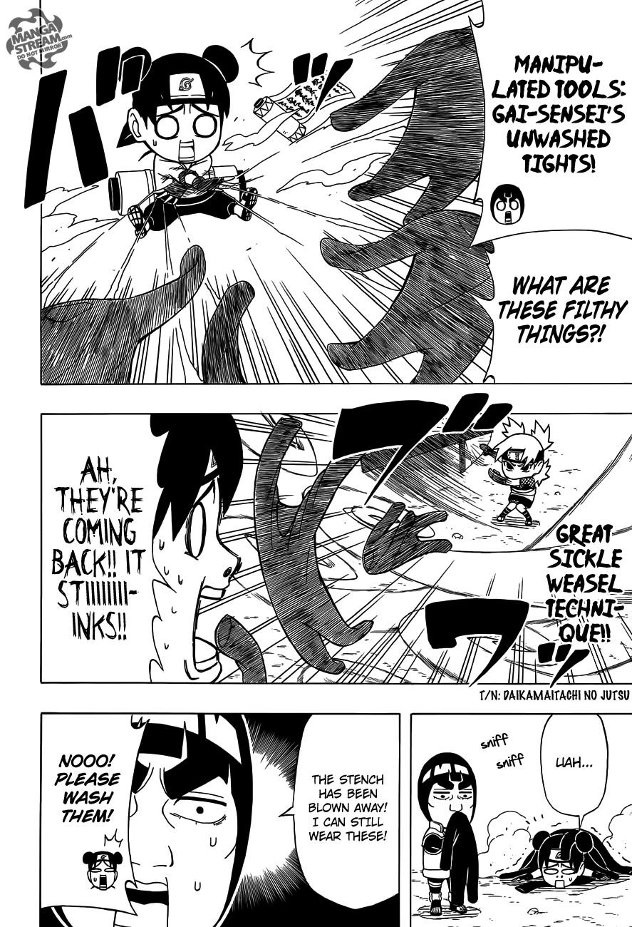 Rock Lee no Seishun Full-Power Ninden Chapter 15 page 16 - Chapter 15: Tenten Vs. Temari