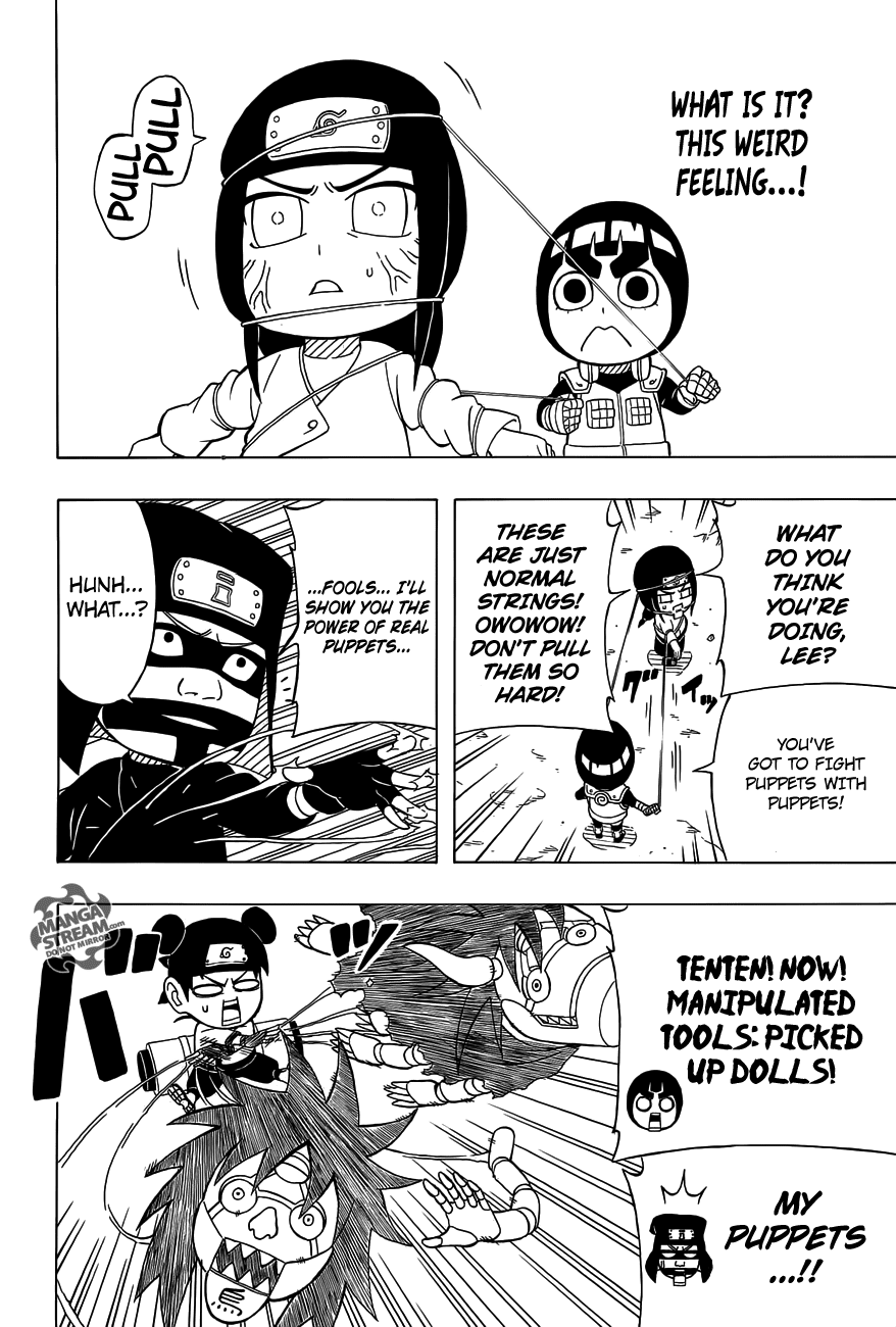 Rock Lee no Seishun Full-Power Ninden Chapter 15 page 18 - Chapter 15: Tenten Vs. Temari