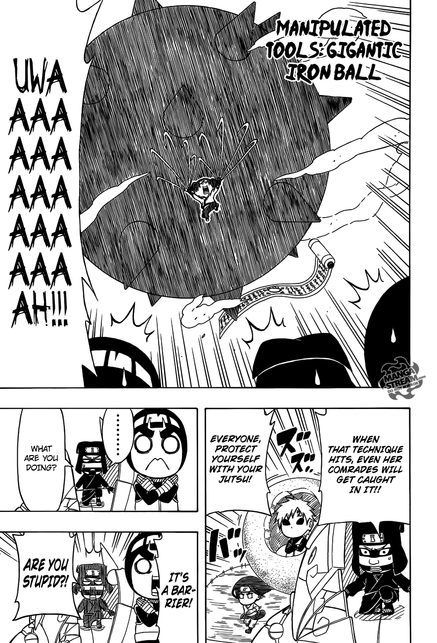 Rock Lee no Seishun Full-Power Ninden Chapter 15 page 23 - Chapter 15: Tenten Vs. Temari
