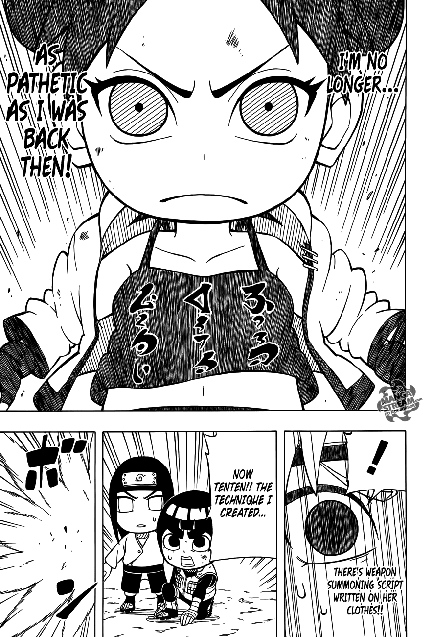 Rock Lee no Seishun Full-Power Ninden Chapter 15 page 27 - Chapter 15: Tenten Vs. Temari